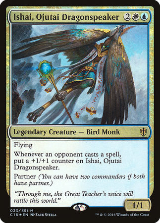 Ishai, Ojutai Dragonspeaker [Commander 2016] | Lots Moore NSW