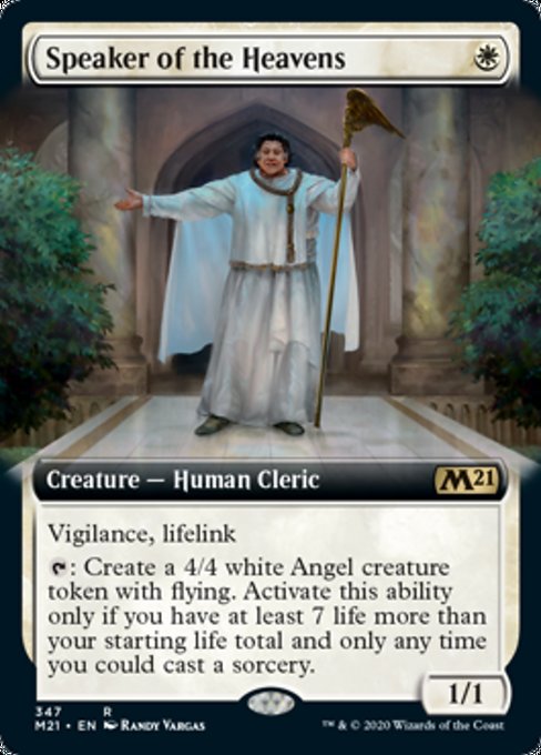 Speaker of the Heavens (Extended Art) [Core Set 2021] | Lots Moore NSW