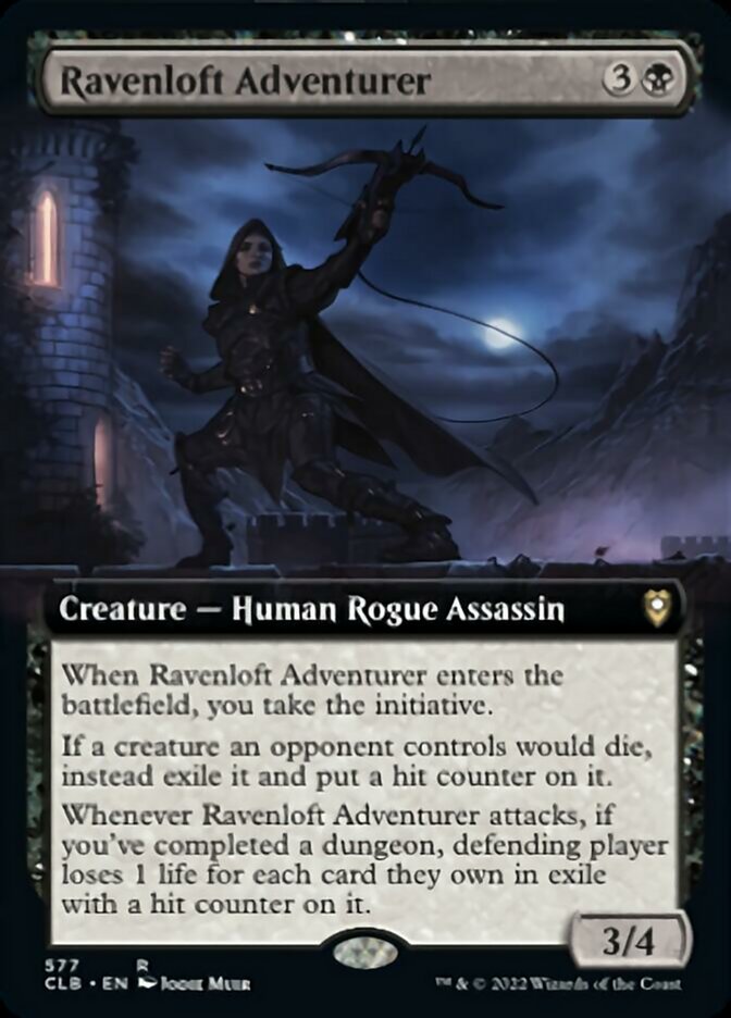 Ravenloft Adventurer (Extended Art) [Commander Legends: Battle for Baldur's Gate] | Lots Moore NSW