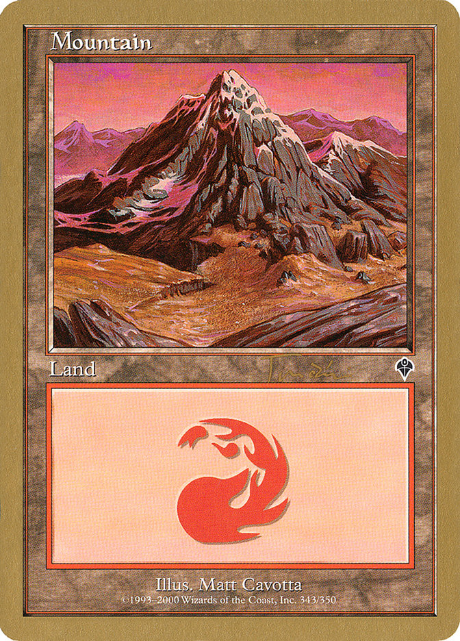 Mountain (jt343a) (Jan Tomcani) (INV) [World Championship Decks 2001] | Lots Moore NSW