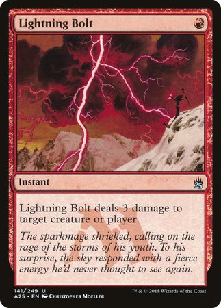 Lightning Bolt [Masters 25] | Lots Moore NSW