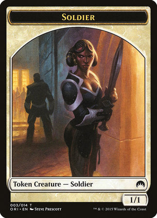 Soldier Token [Magic Origins Tokens] | Lots Moore NSW