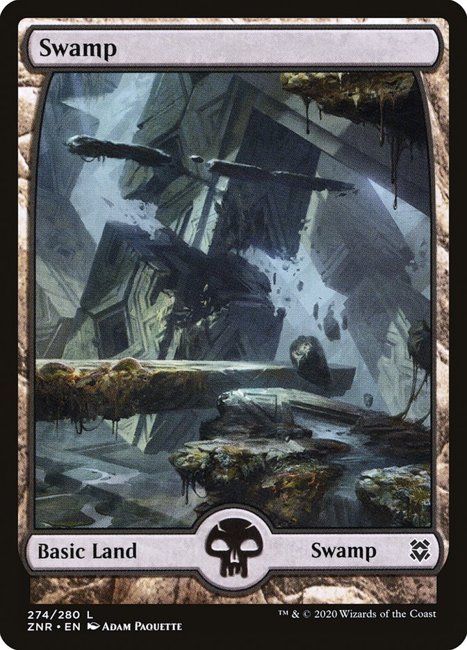 Swamp (274) [Zendikar Rising] | Lots Moore NSW