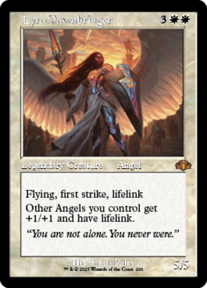 Lyra Dawnbringer (Retro) [Dominaria Remastered] | Lots Moore NSW