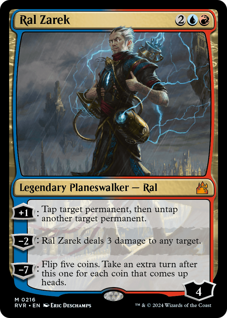 Ral Zarek [Ravnica Remastered] | Lots Moore NSW