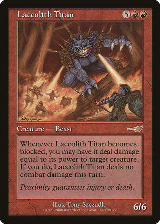 Laccolith Titan [Nemesis] | Lots Moore NSW