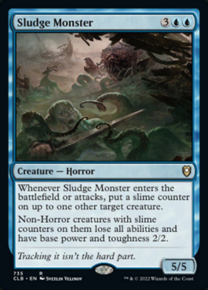 Sludge Monster [Commander Legends: Battle for Baldur's Gate] | Lots Moore NSW