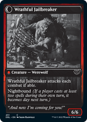 Weary Prisoner // Wrathful Jailbreaker [Innistrad: Double Feature] | Lots Moore NSW