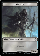 Food // Wraith Double-Sided Token [The Lord of the Rings: Tales of Middle-Earth Commander Tokens] | Lots Moore NSW