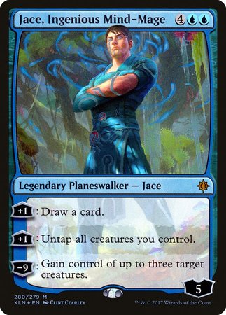 Jace, Ingenious Mind-Mage [Ixalan] | Lots Moore NSW