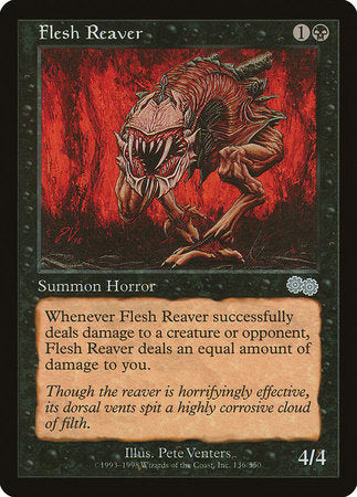 Flesh Reaver [Urza's Saga] | Lots Moore NSW