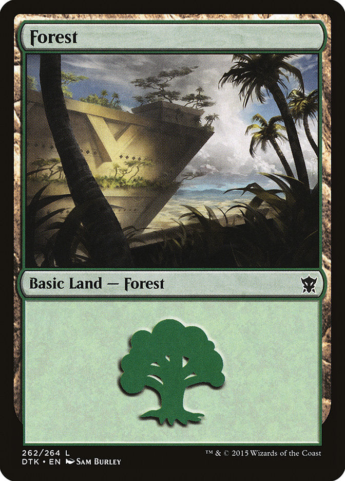 Forest (262) [Dragons of Tarkir] | Lots Moore NSW