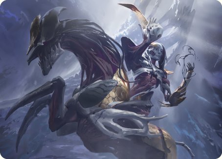 Ria Ivor, Bane of Bladehold Art Card [Phyrexia: All Will Be One Art Series] | Lots Moore NSW