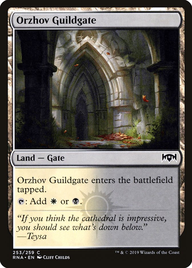 Orzhov Guildgate (253/259) [Ravnica Allegiance] | Lots Moore NSW