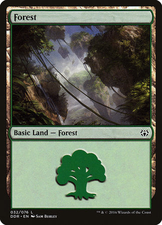 Forest (32) [Duel Decks: Nissa vs. Ob Nixilis] | Lots Moore NSW