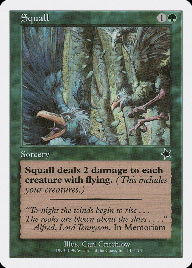 Squall [Starter 1999] | Lots Moore NSW