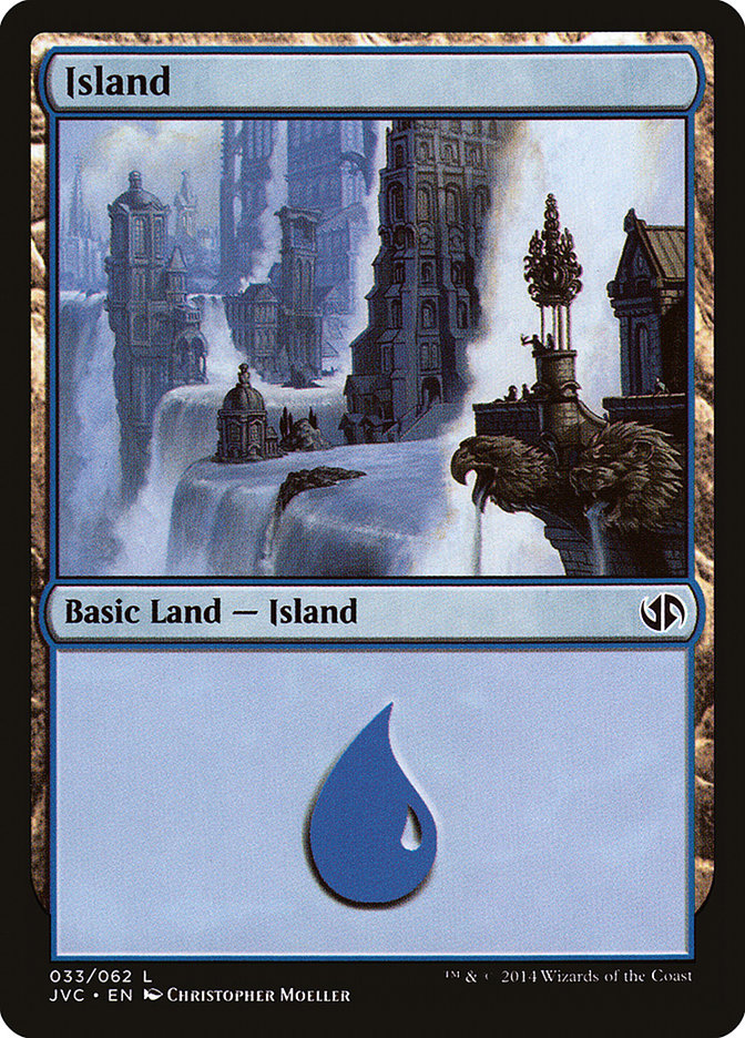Island (33) [Duel Decks Anthology] | Lots Moore NSW