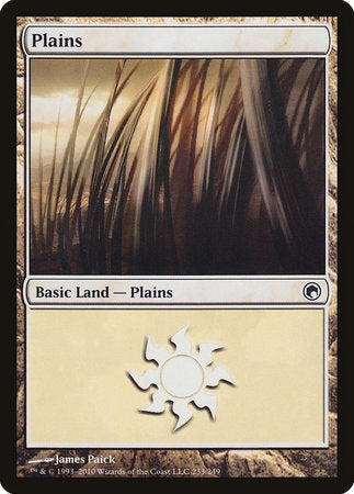Plains (233) [Scars of Mirrodin] | Lots Moore NSW