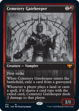 Cemetery Gatekeeper [Innistrad: Double Feature] | Lots Moore NSW