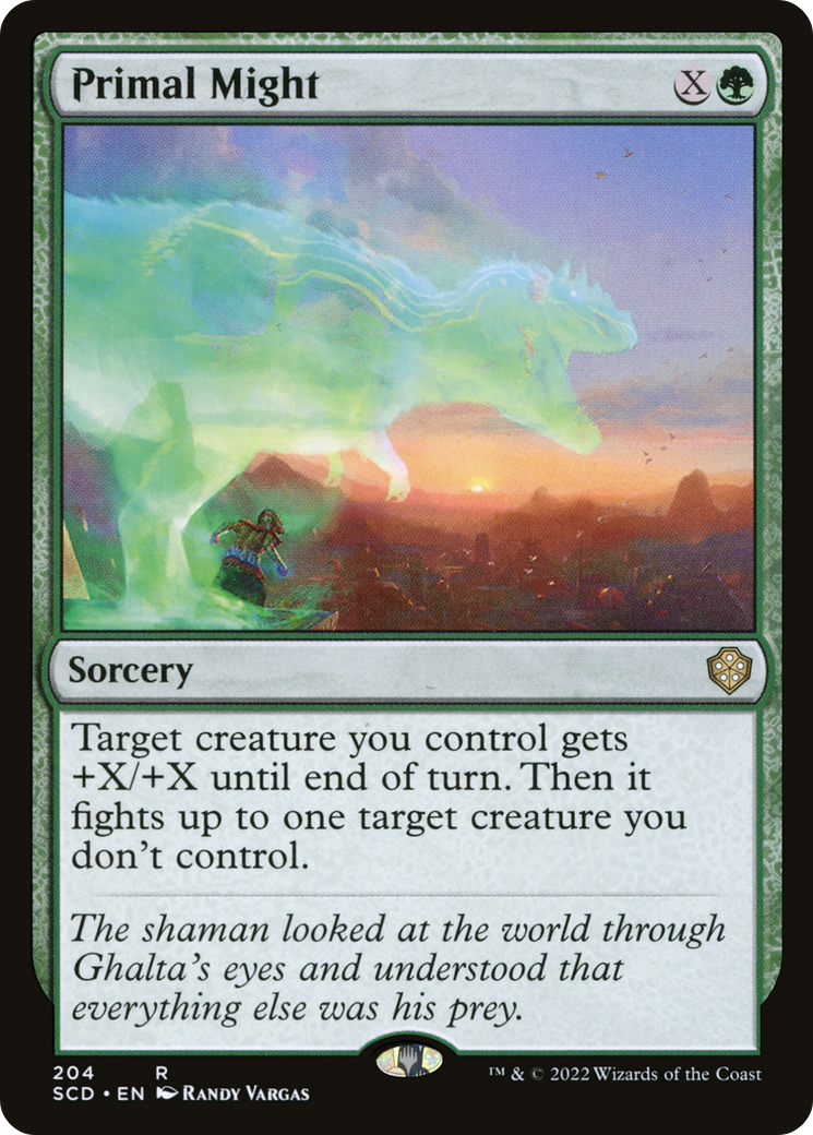 Primal Might [Starter Commander Decks] | Lots Moore NSW