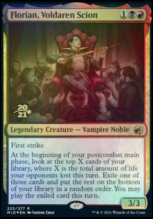 Florian, Voldaren Scion [Innistrad: Midnight Hunt Prerelease Promos] | Lots Moore NSW
