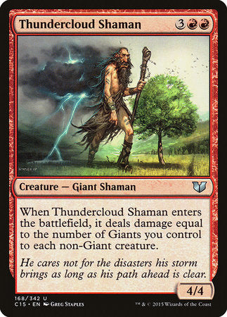 Thundercloud Shaman [Commander 2015] | Lots Moore NSW