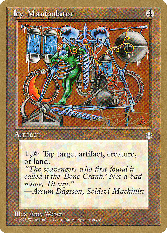 Icy Manipulator (Mark Justice) [Pro Tour Collector Set] | Lots Moore NSW