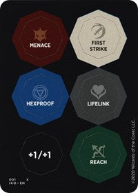 Punch Card Token (001 // 002) - Thick Stock [Ikoria: Lair of Behemoths Tokens] | Lots Moore NSW