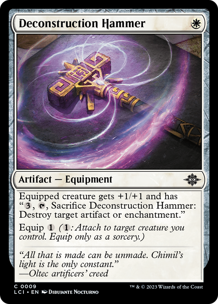Deconstruction Hammer [The Lost Caverns of Ixalan] | Lots Moore NSW