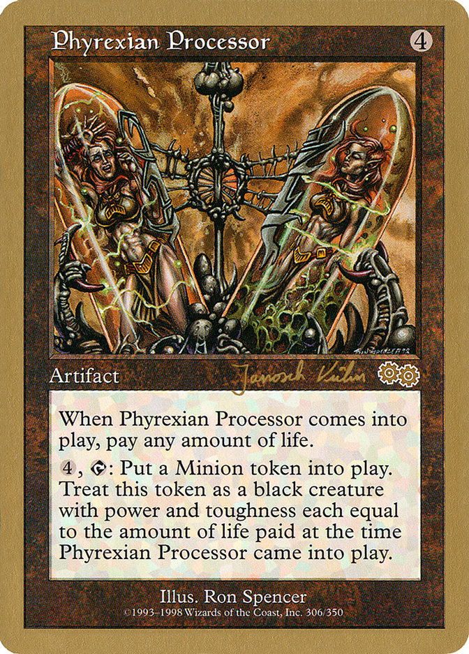 Phyrexian Processor (Janosch Kuhn) [World Championship Decks 2000] | Lots Moore NSW