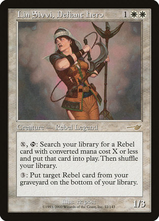 Lin Sivvi, Defiant Hero [Nemesis] | Lots Moore NSW