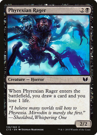 Phyrexian Rager [Commander 2015] | Lots Moore NSW