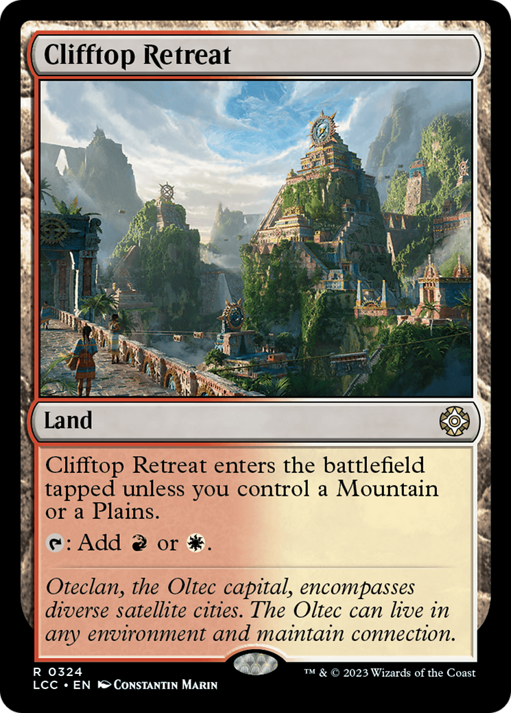 Clifftop Retreat [The Lost Caverns of Ixalan Commander] | Lots Moore NSW