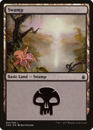 Swamp (300) [Commander Anthology] | Lots Moore NSW