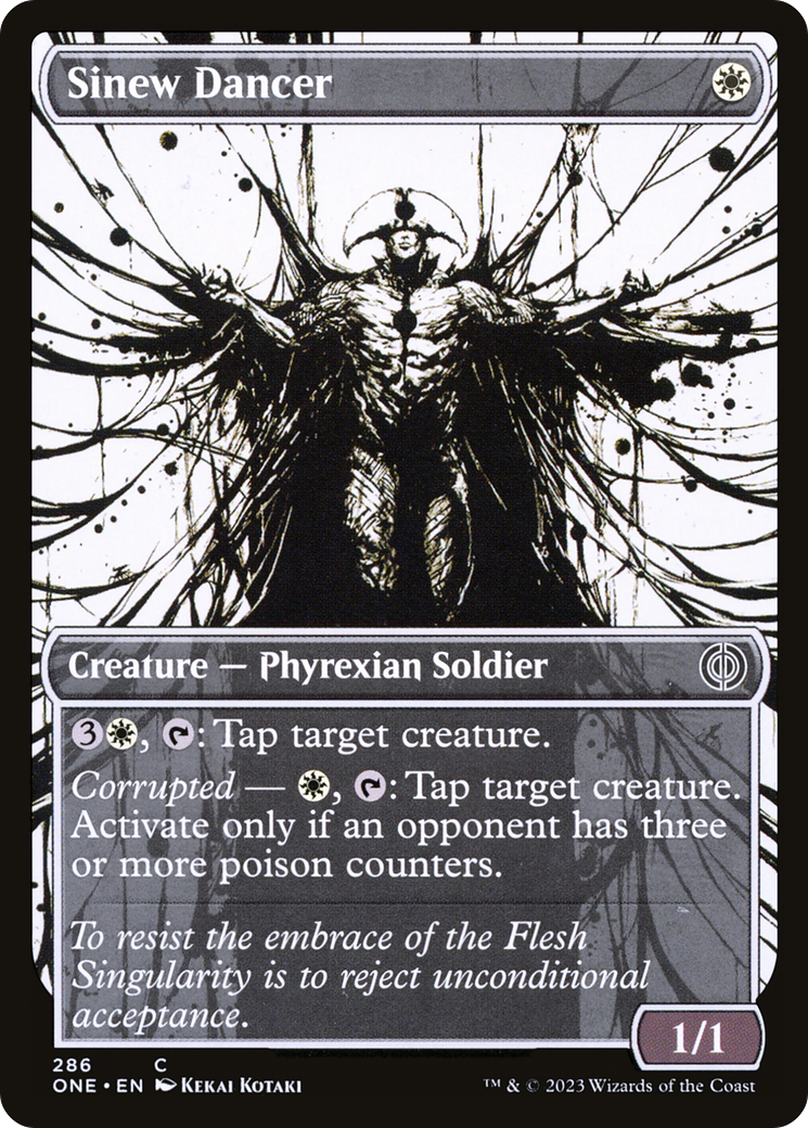 Sinew Dancer (Showcase Ichor) [Phyrexia: All Will Be One] | Lots Moore NSW