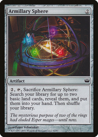 Armillary Sphere [Duel Decks: Knights vs. Dragons] | Lots Moore NSW