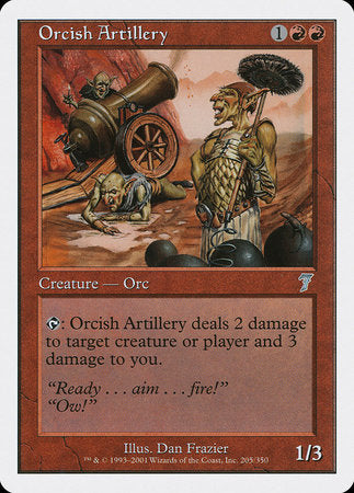 Orcish Artillery [Seventh Edition] | Lots Moore NSW
