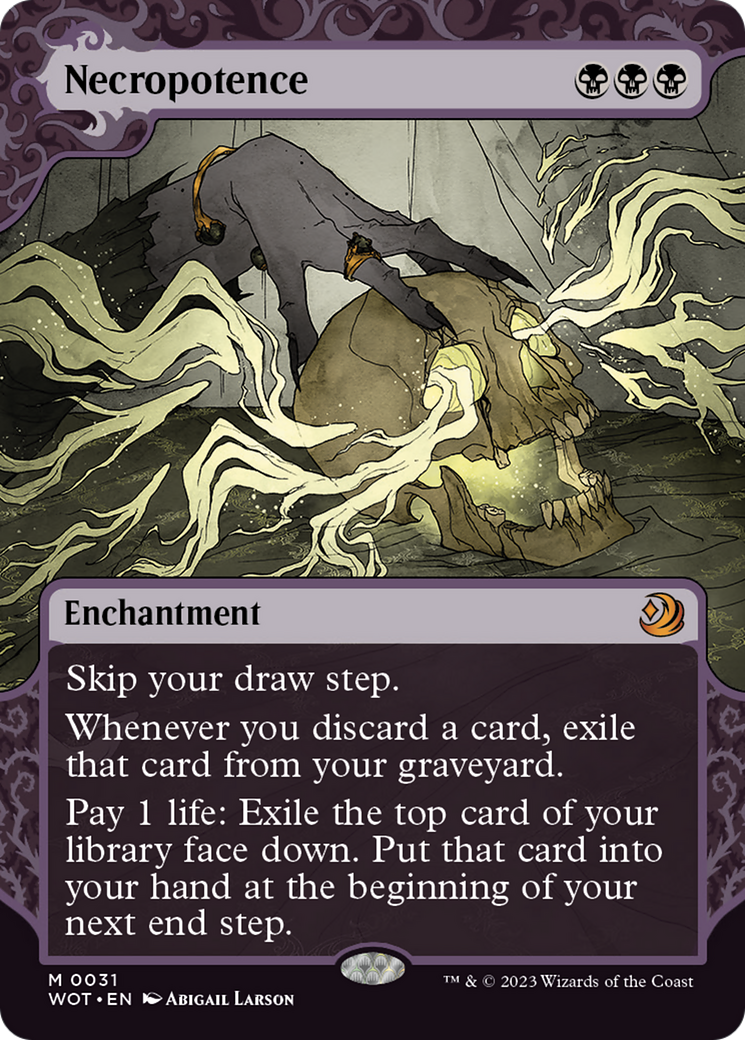 Necropotence [Wilds of Eldraine: Enchanting Tales] | Lots Moore NSW