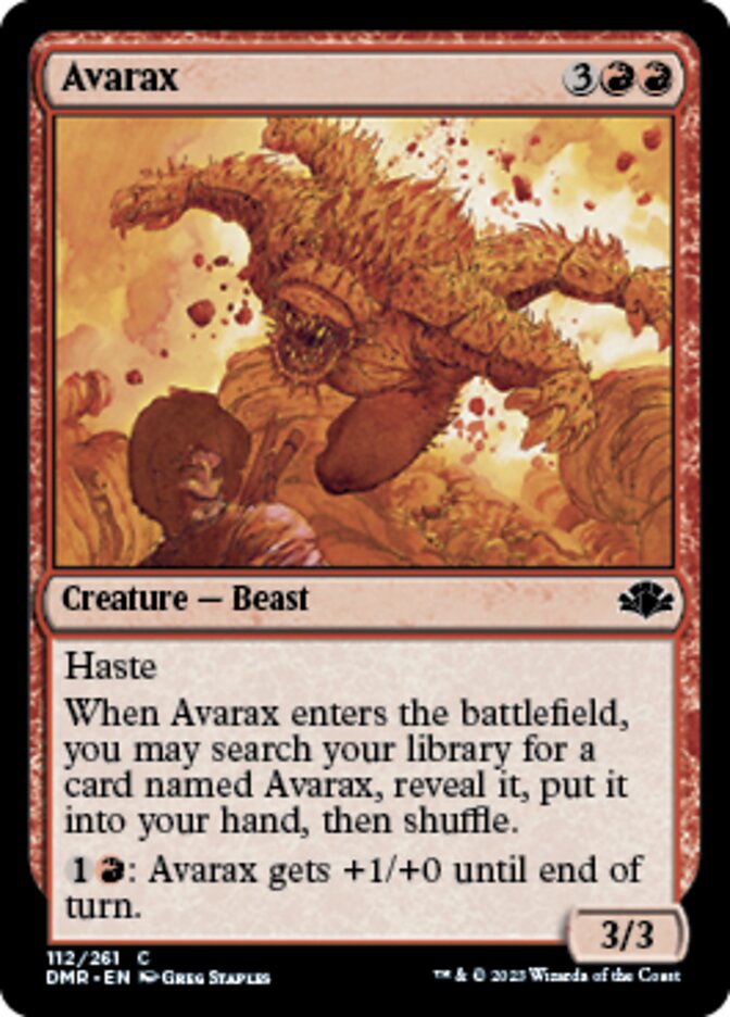 Avarax [Dominaria Remastered] | Lots Moore NSW