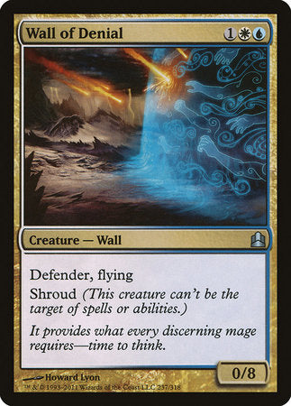 Wall of Denial [Commander 2011] | Lots Moore NSW