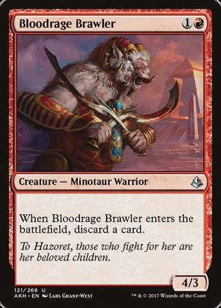 Bloodrage Brawler [Amonkhet] | Lots Moore NSW