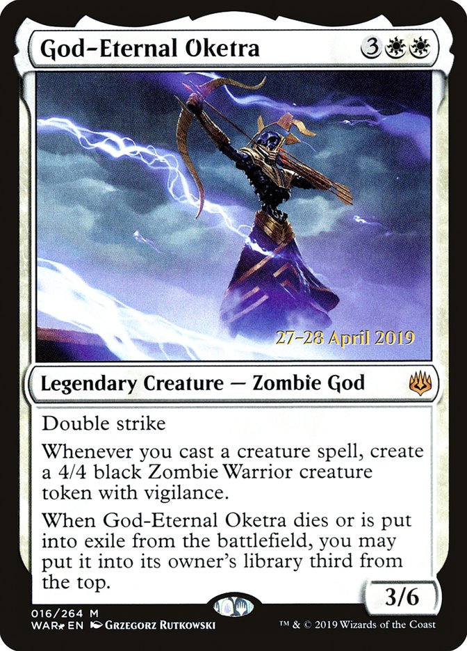 God-Eternal Oketra  [War of the Spark Prerelease Promos] | Lots Moore NSW