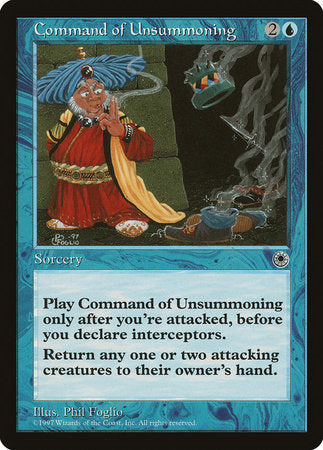 Command of Unsummoning [Portal] | Lots Moore NSW