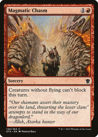 Magmatic Chasm [Dragons of Tarkir] | Lots Moore NSW