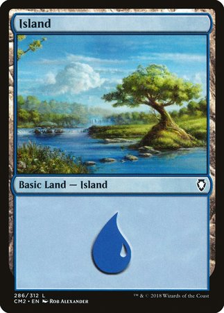 Island (286) [Commander Anthology Volume II] | Lots Moore NSW