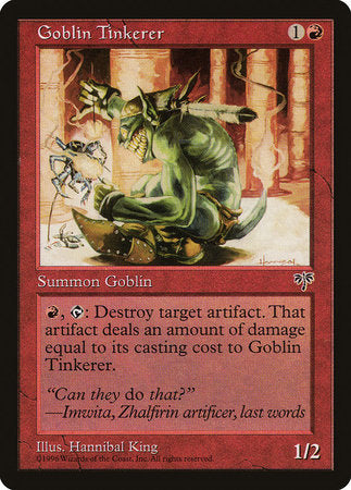 Goblin Tinkerer [Mirage] | Lots Moore NSW