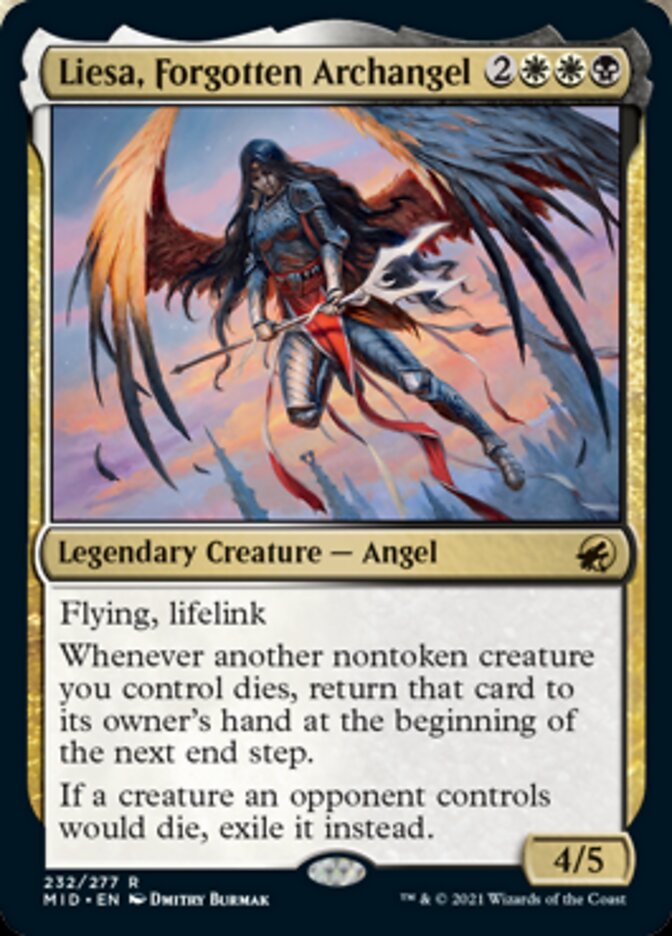 Liesa, Forgotten Archangel [Innistrad: Midnight Hunt] | Lots Moore NSW