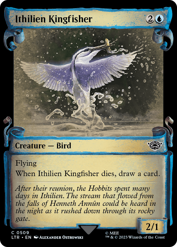 Ithilien Kingfisher [The Lord of the Rings: Tales of Middle-Earth Showcase Scrolls] | Lots Moore NSW