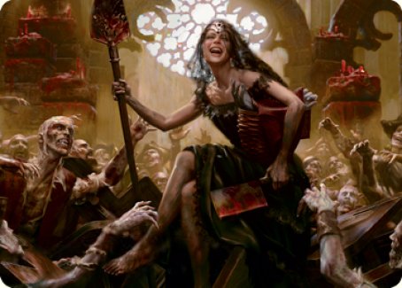 Gisa, Glorious Resurrector Art Card [Innistrad: Midnight Hunt Art Series] | Lots Moore NSW