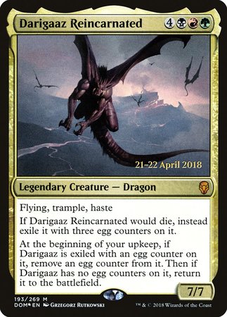 Darigaaz Reincarnated [Dominaria Promos] | Lots Moore NSW